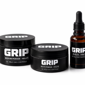 Grip-Pomade-met-Baard-Olie-Set